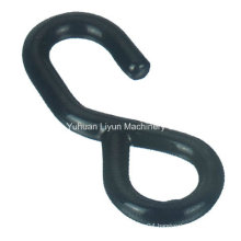 1in X 1100lbs / 25mm X 500kg S-Hook, Metal Hook for Cargo Control Ratchet Strap / Lahing Strap / Ergo Ratchet